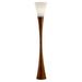 Adesso Espresso Floor Lamp Walnut Poplar wood