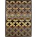 Home Dynamix Area Rugs: Catalina Rug: 4480-530 Brown Blue 7 8 x10 7 Rectangle