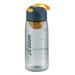 Biplut 480ml/550ml Water Bottle Screw Cover Large Capacity Plastic Sturdy Reminder Drink Flask for Home(Blue M)