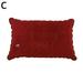 Double Sided Inflatable Pillow Soft Sleep Mat Collapsible Camping Cushion R7K4