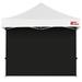 MASTERCANOPY Instant Canopy Tent Sidewall for 10x10 Pop Up Canopy 1 Pack (10 x10 Black)