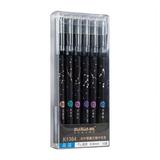 12Pcs Erasable Gel Pen 0.5mm Fine Point Constellation Gel Pen Refillable Writing Pen Blue/Black Ink for Writing Drawing