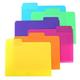 Mr. Pen- Poly File Folders 1/3 Cut Tab 6 Pack Assorted Colors Letter Size Colored File Folders Letter File Folders Color Folders Office File Folders Office Supplies File Folders