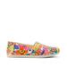 TOMS Women's Alpargata Painted Floral Espadrille Shoes Pink/Multi, Size 11