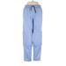 Lands' End Casual Pants - Mid/Reg Rise: Blue Bottoms - Women's Size X-Large