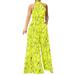 knqrhpse Jumpsuits For Women Wide Leg Pants For Women Women s Jumpsuit Print Romper Women Jumpsuit Long Pocket Playsuit Strap Loose Pants For Women Yellow L