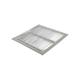 Anjos Ventilation - Grille de ventilation aluminium brut 300x300 - anjos : 6808