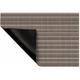 Casa Pura - Tapis de Cuisson Barbecue Tapis de Gril Ignifuge Asti 90 x 120 cm - Marron