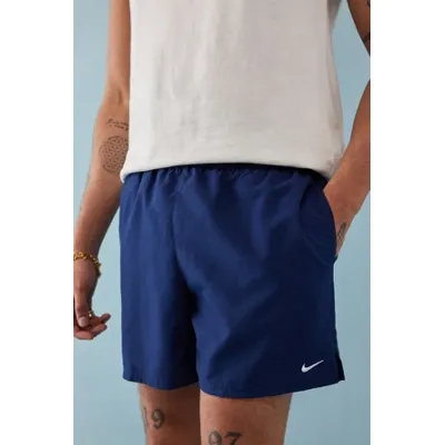 Nike Swim Solid Midnight Navy Swim Shorts - Navy XL at Urban Outfitters