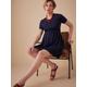 Eco-Responsible Maternity Dress, Limbo by ENVIE DE FRAISE navy blue