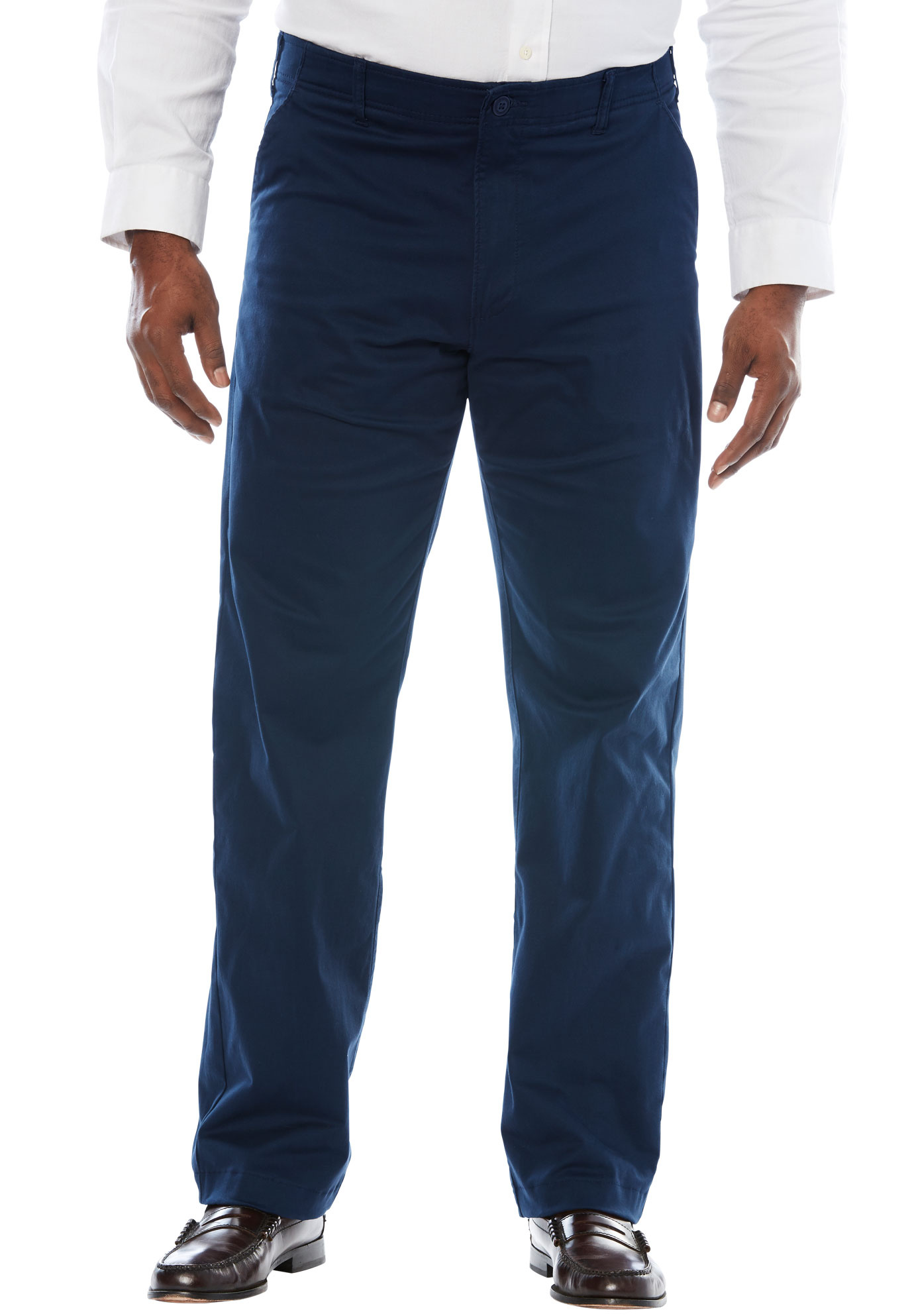 Men's Big & Tall Extreme Comfort Pants by Lee in Navy (Size 38 36)
