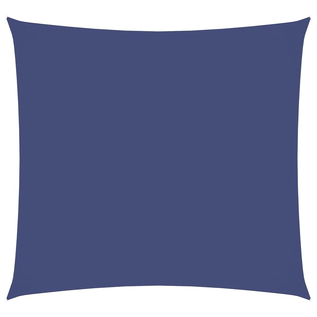 vidaXL Sonnenschirmsegel, dreieckiges Oxford-Gewebe, 3,5 x 3,5 x 4,9 m, blau, Modell Horizon Max Terrace Image