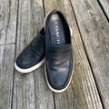 Coach Shoes | Mens Size 7.5 Coach Hybrid Driver Black Leather Shoes Slip On Loafer | Color: Black | Size: 7.5