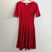 Lularoe Dresses | Lularoe Ana Dress, Jersey Knit, True Red, Women's Size Small | Color: Red | Size: S