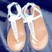 American Eagle Outfitters Shoes | American Eagle Outfitters White Sandals Laser Cut | Color: White | Size: 9