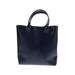 BCBGMAXAZRIA Leather Tote Bag: Purple Solid Bags