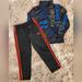 Adidas Matching Sets | Adidas Logo Track Suit | Color: Black/Red | Size: 5b