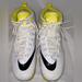 Nike Shoes | Men’s Nike Force Savage Pro White Dynamic Yellow Football Cleats. Mens 11. | Color: White/Yellow | Size: 11