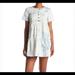 Madewell Dresses | Madewell Tiered Tie-Dye Short Dress | Color: Blue/White | Size: Xs