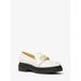 Michael Kors Shoes | Michael Michael Kors Parker Leather Loafer 7.5 Lt Cream New | Color: Cream | Size: 7.5