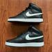 Nike Shoes | New With Box Nike Women Court Vision Mid Black/White Sneaker - Sz 6.5 | Color: Black/White | Size: 6.5