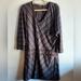 Athleta Dresses | Athleta Sparklelust In Grey Chevron | Color: Gray/Silver | Size: M