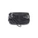 Coach Leather Wristlet: Black Print Bags