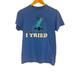 Disney Tops | Disney Stitch I Tried T Shirt Size Small | Color: Blue | Size: S