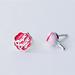 Anthropologie Jewelry | Anthro Candy Chupa-Chups Vintage Barbie Pop Culture Mini 3d Earrings | Color: Pink/Silver | Size: Os