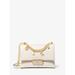 Michael Kors Bags | Michael Kors Cece Small Embellished Shoulder Bag One Size Lt Cream New | Color: Cream | Size: Os