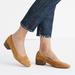 Madewell Shoes | Madewell The Sofie Pump In Suede | Color: Tan | Size: 6.5