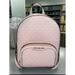 Michael Kors Bags | Michael Kors Jaycee Medium Leather Backpack Powderblush | Color: Pink | Size: Medium