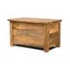 Casa Bella Furniture Dakota Light Mango Wood Blanket Box