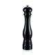 Le Creuset Classic Adjustable Pepper Grinder, Large, Chip-resistant ABS Plastic, Anti-corrosion, 518 g, Black Onyx, 96002700140000