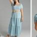 Anthropologie Dresses | Nwot Daily Practice By Anthropologie Tiered Maxi Dress | Color: Blue/White | Size: Xlp