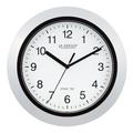 La Crosse Technology Atomic Analog Wall Clock, 10", Silver