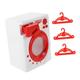 BESTonZON 3 Pcs Simulation Washing Machine Washer Playset First Washer Dryer Toy Mini Laundry Machine Dollhouse Furniture Washing Machine Toys Child Large Plastic Kitchen Utensils Red