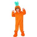 MODRYER Easter Bunny Costume For Boys Girls Halloween Cosplay Suit Child Rabbit Mascot Costumes Unisex Kids Animal Role Play Outfit Carnival Party Onesie,Carrot-Kids/S/105~115cm