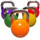 Dumbells Competitive Kettlebell All-steel Household Hip Squat Solid Cast Iron Dumbbell Fitness Equipment Sports Kettle Dumbell Set (Color : Multi-colored, Size : 28kg)