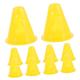 POPETPOP 50 Pcs Sign Barrel Obstacle Practice Cones Small Cones Double Football Training Cones Soccer Mini Cones Soccer Flexible Cone Child or Roller Skating Road Cone