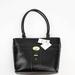 Giani Bernini Bags | Giani Bernini Womens Glazed Tote Bag Black Dual Handle | Color: Black | Size: Os