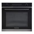 Russell Hobbs RHMEO7202DS Midnight Collection Built-in 59.5cm Tall & Wide Electric Fan Oven and Microwave, Dark Steel