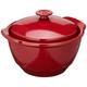 Emile Henry 345575 France Flame Cookware Fait Out/One Pot, 2.1 quart, Burgundy