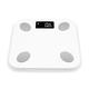 Weighing scale Body Fat Scale, Floor Scientific Smart Electronic LED Digital Weight Bathroom Scale Balance, Bluetooth App, 180Kg, White