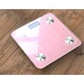 Weighing scale Digital Bathroom Weighing Scale, Smart Body Fat Weight Scales, Bluetooth Body Composition Scale, 180Kg, Pink