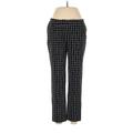 White House Black Market Dress Pants - Mid/Reg Rise: Black Bottoms - Women's Size 6