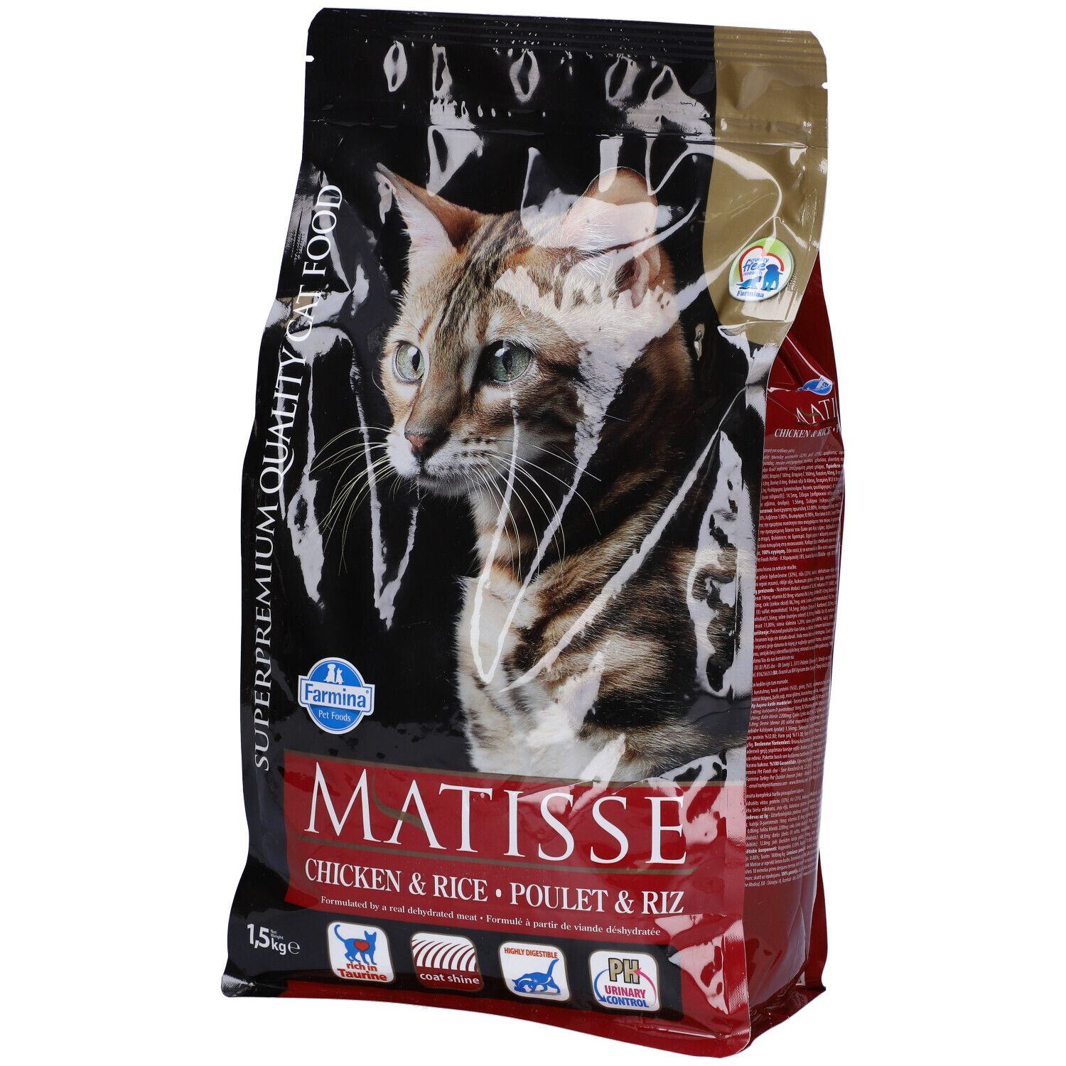 Farmina Matisse per Gatti Adulti con Pollo e Riso 1500 g Mangime