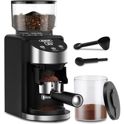 Burr Coffee Grinder, Adjustable Burr Mill with 35 Precise Grind Settings, Electric Coffee Grinder for offee Makers