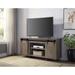 Farmhouse Style 60-Inch Flat Screen TV Stand with Sliding Barn Doors