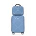 2-Pcs Luggage Sets ABS Lightweight Suitcase Spinner Wheels (20/14)